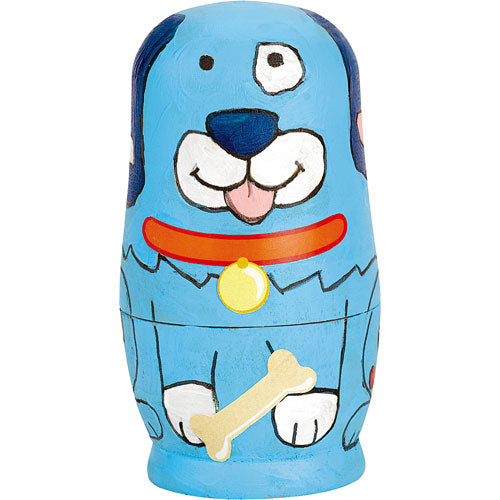 Playful Pets Nesting Dolls