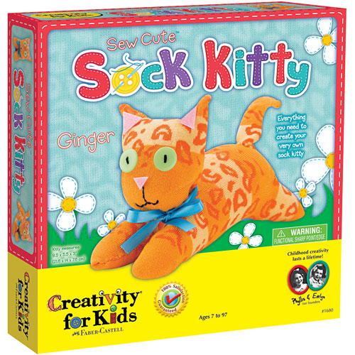 Sew Cute Sock Kitty