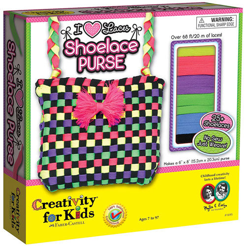 I <3 Laces Shoelace Purse