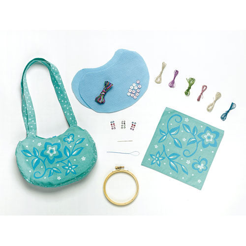 Easy Embroidery Printed Purse