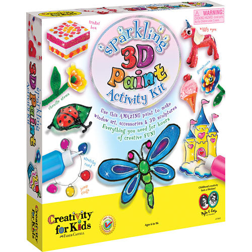 Sparkling 3D Paint Activity Kit - Catalog 2011