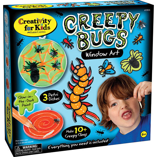 Creepy Bugs Window Art