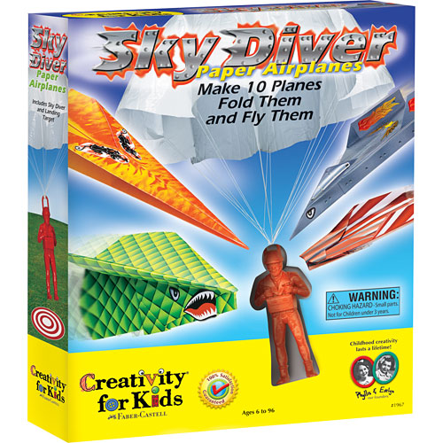 sky diver paper airplanes