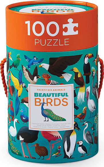 100-pc 36 Puzzle - Birds