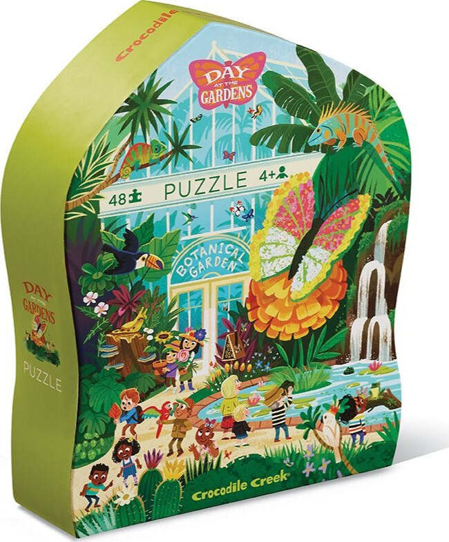 48-Piece Puzzle - Day at the Botanical Gardens