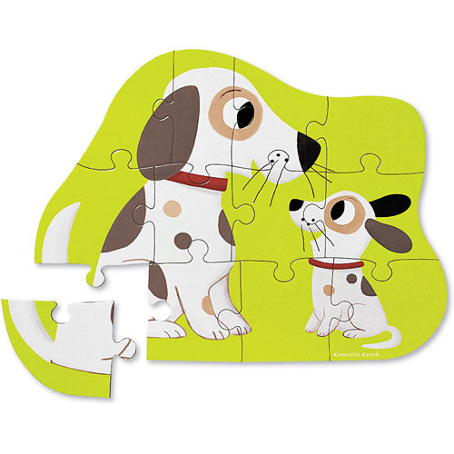 Crocodile Creek Puppy Love 12 Piece Jigsaw Puzzle