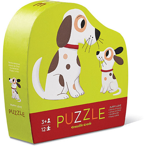 Crocodile Creek Puppy Love 12 Piece Jigsaw Puzzle