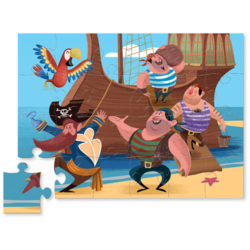 Pirates 24-Piece Mini Puzzle