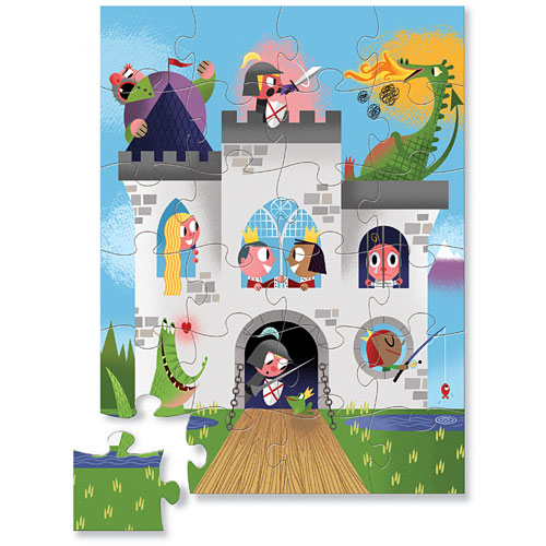 Knights Castle 24-Piece Mini Puzzle