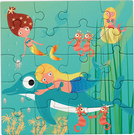 Magnetic Puzzle Book Mermaid