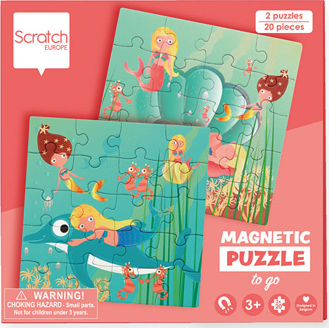 Magnetic Puzzle Book Mermaid