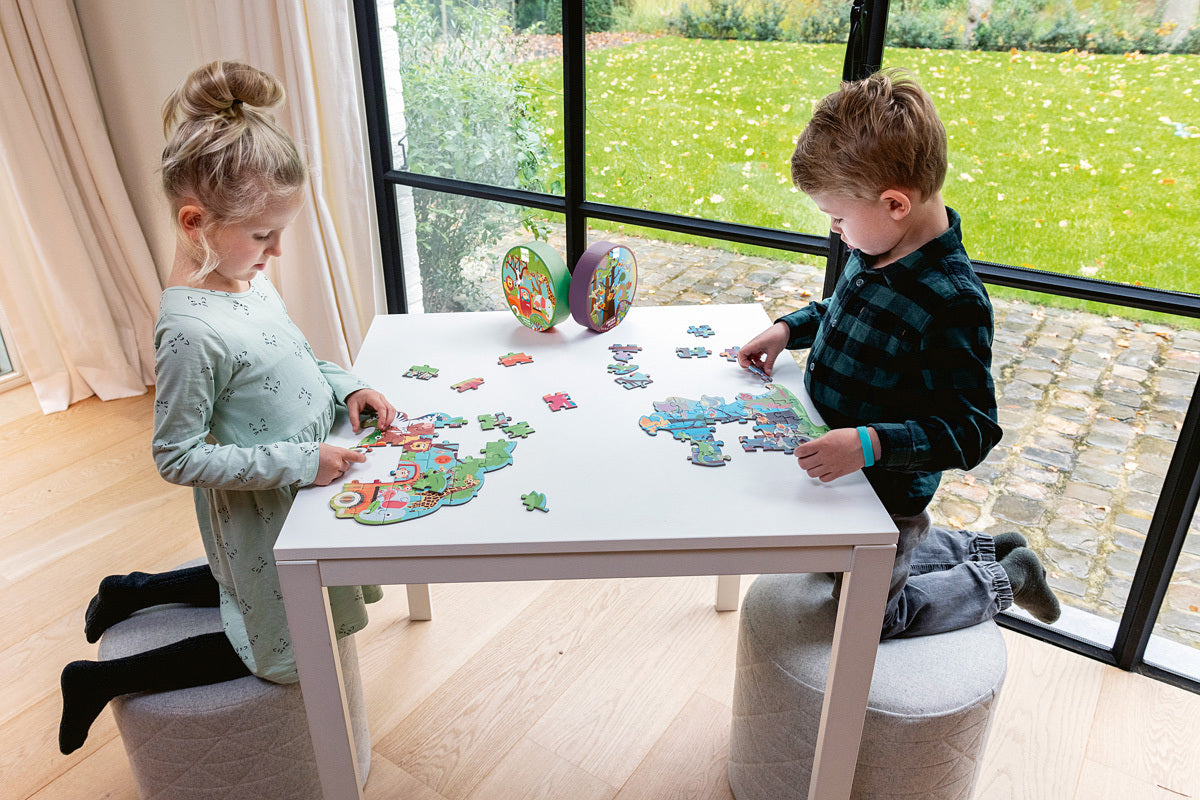 Contour Puzzle - Safari