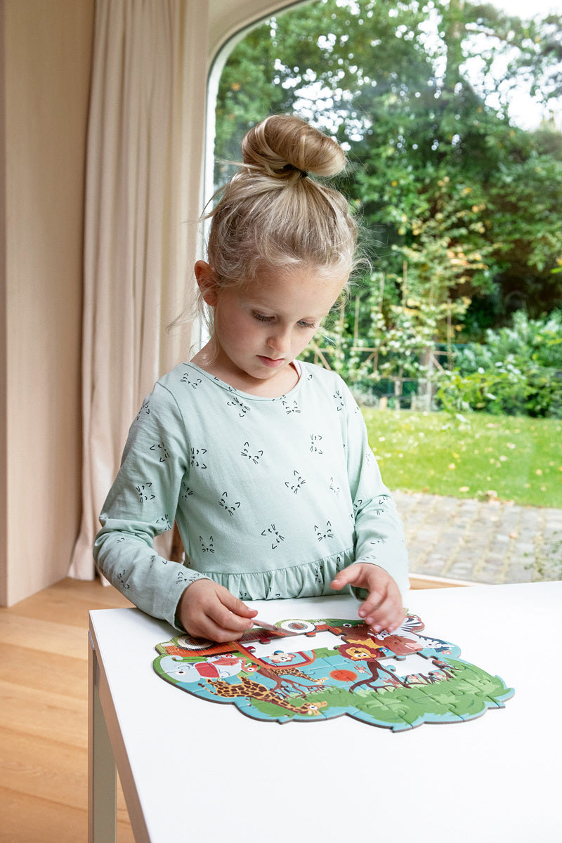 Contour Puzzle - Safari