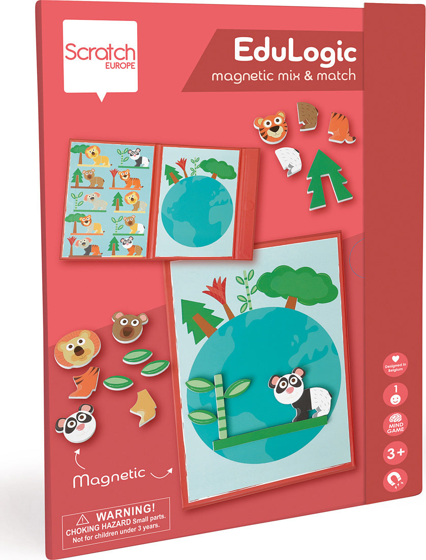 Edulogic Book Mix & Match Animal World