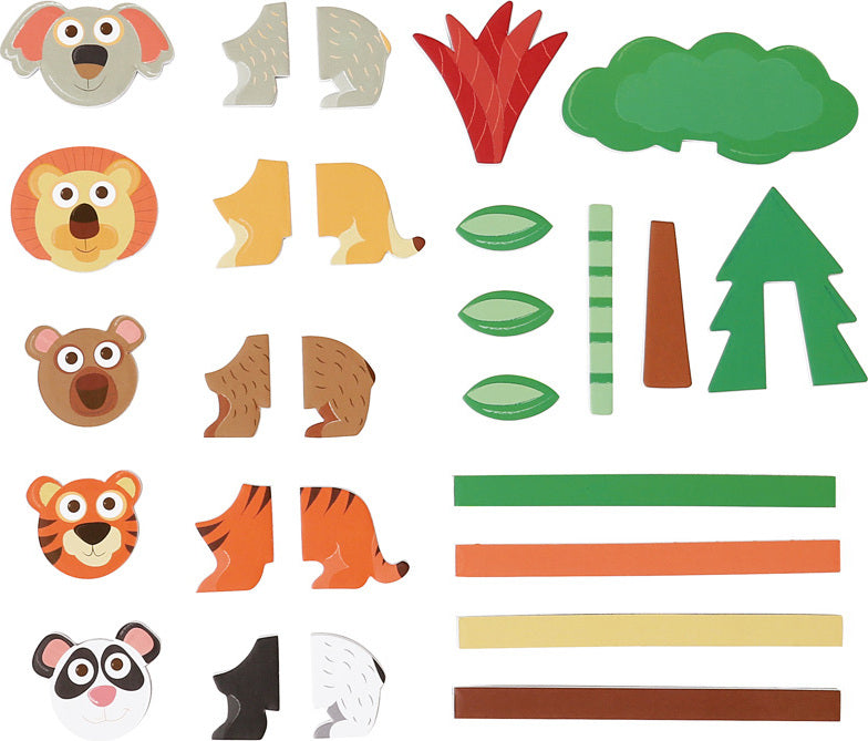 Edulogic Book Mix & Match Animal World