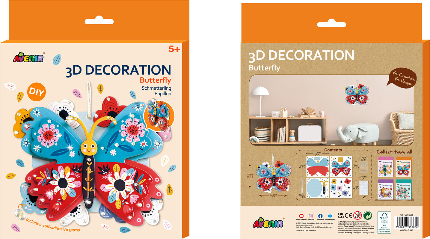 3D Decoration - Butterfly