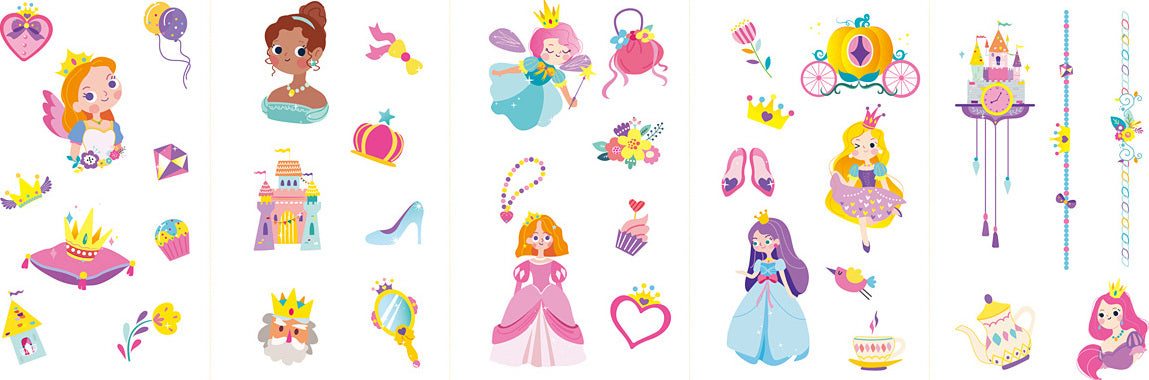 Nail Stickers & Tattoos - Princess
