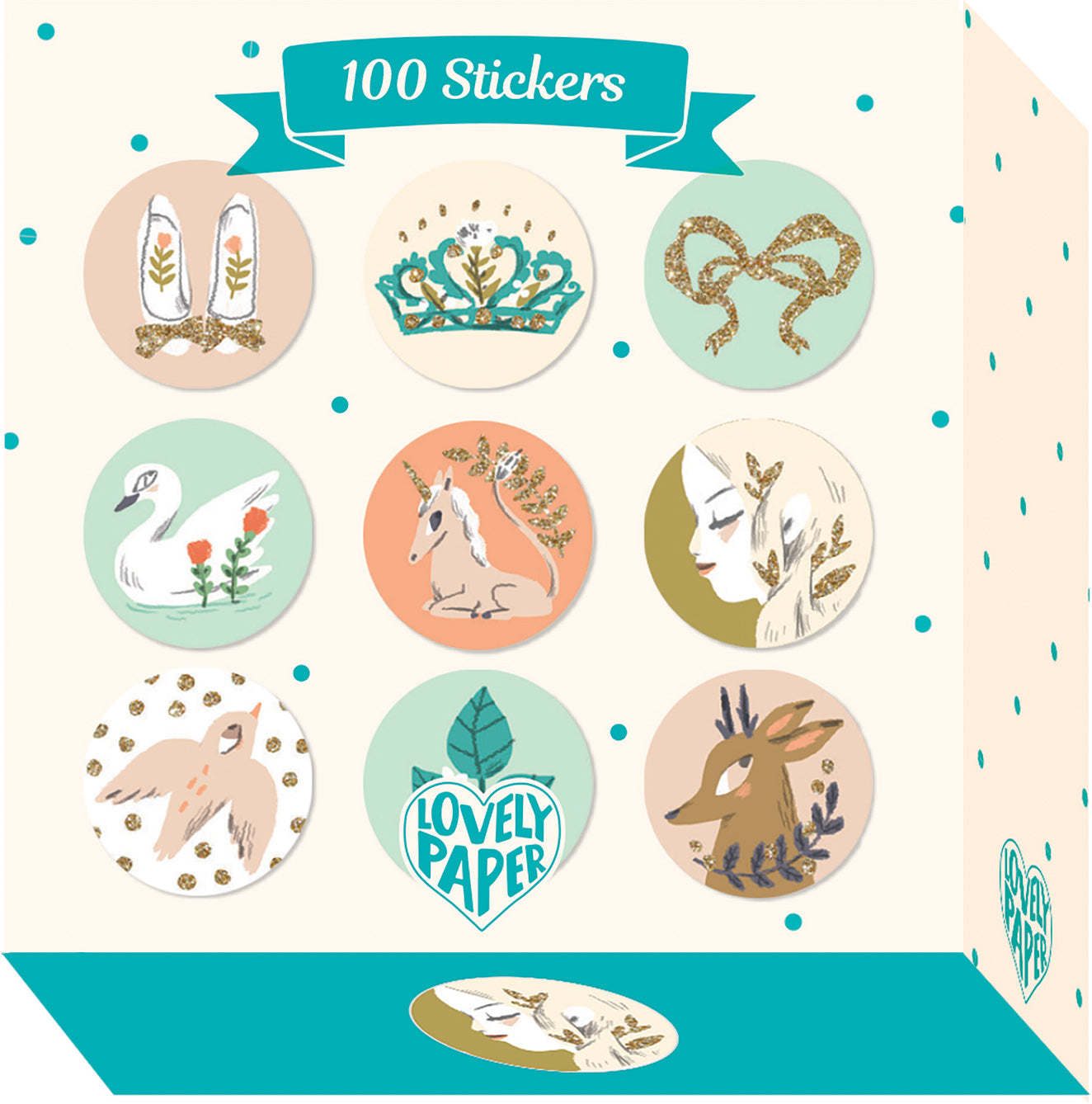 Stickers - 100 Lucille
