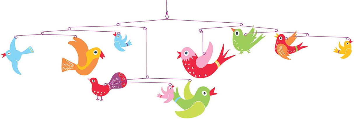 Polypro Mobiles - Colorful Flight Of Fancy