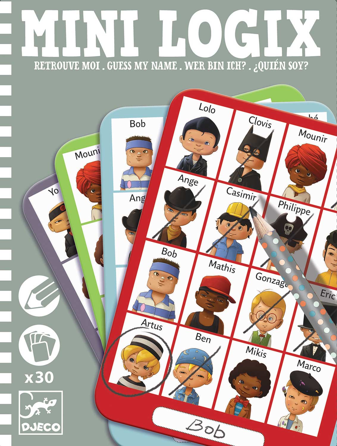 Mini Logix - Guess My Name Jules