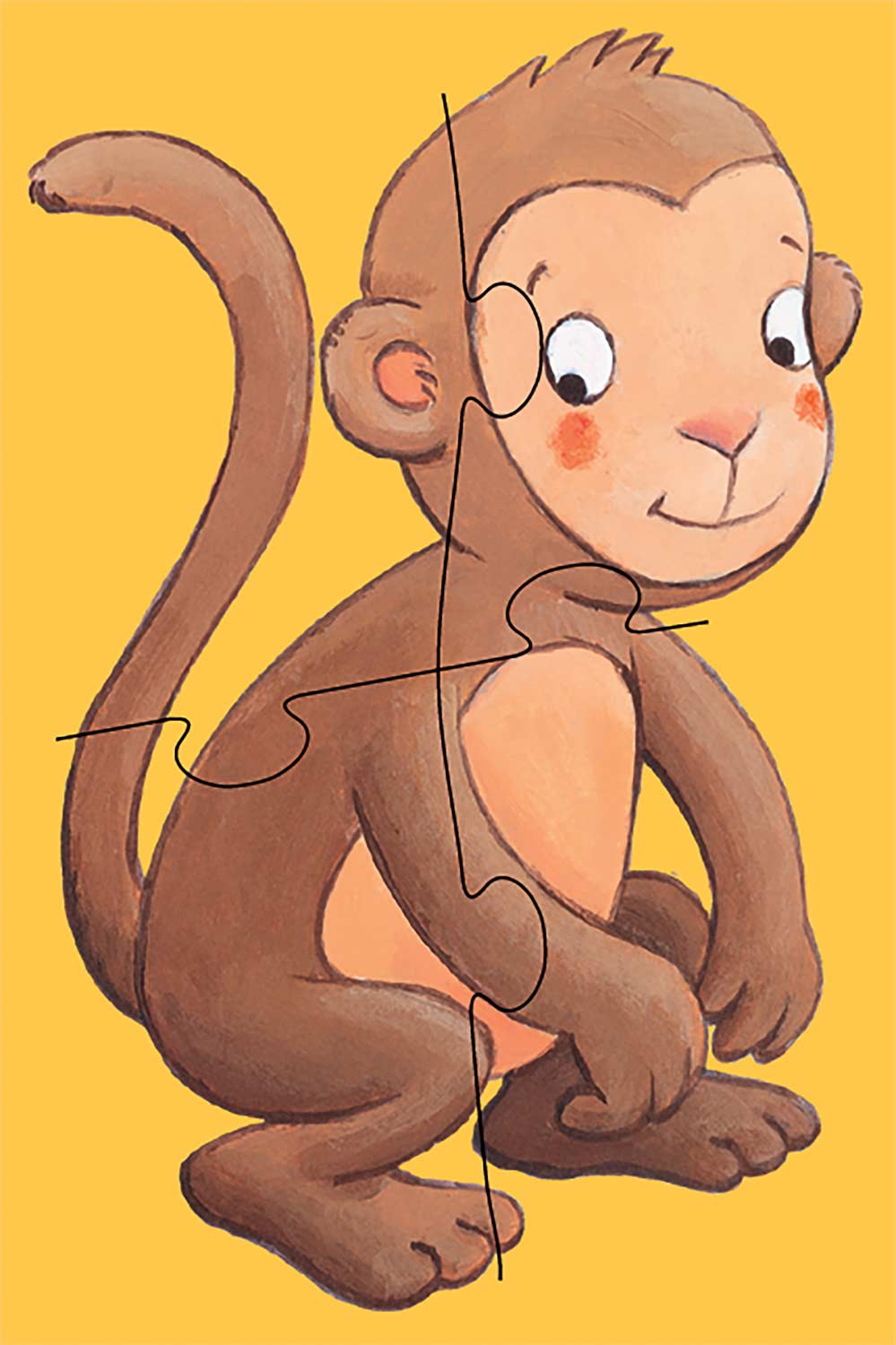 Giant Puzzles - Marmoset And Friends