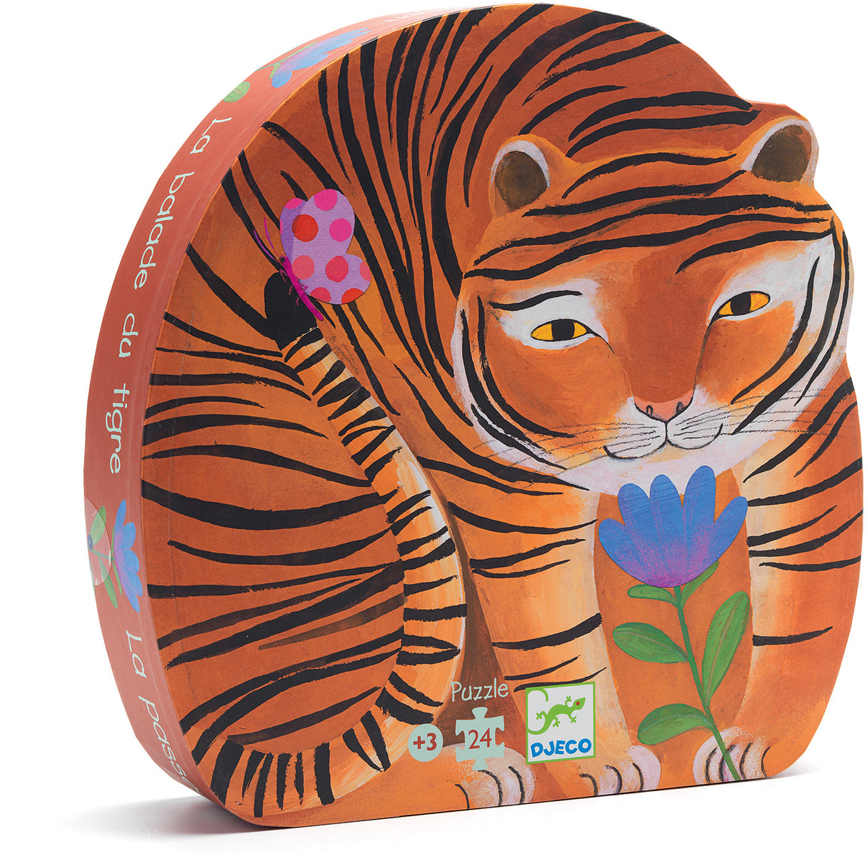 Silhouette Puzzles - The Tiger's Walk - 24pcs