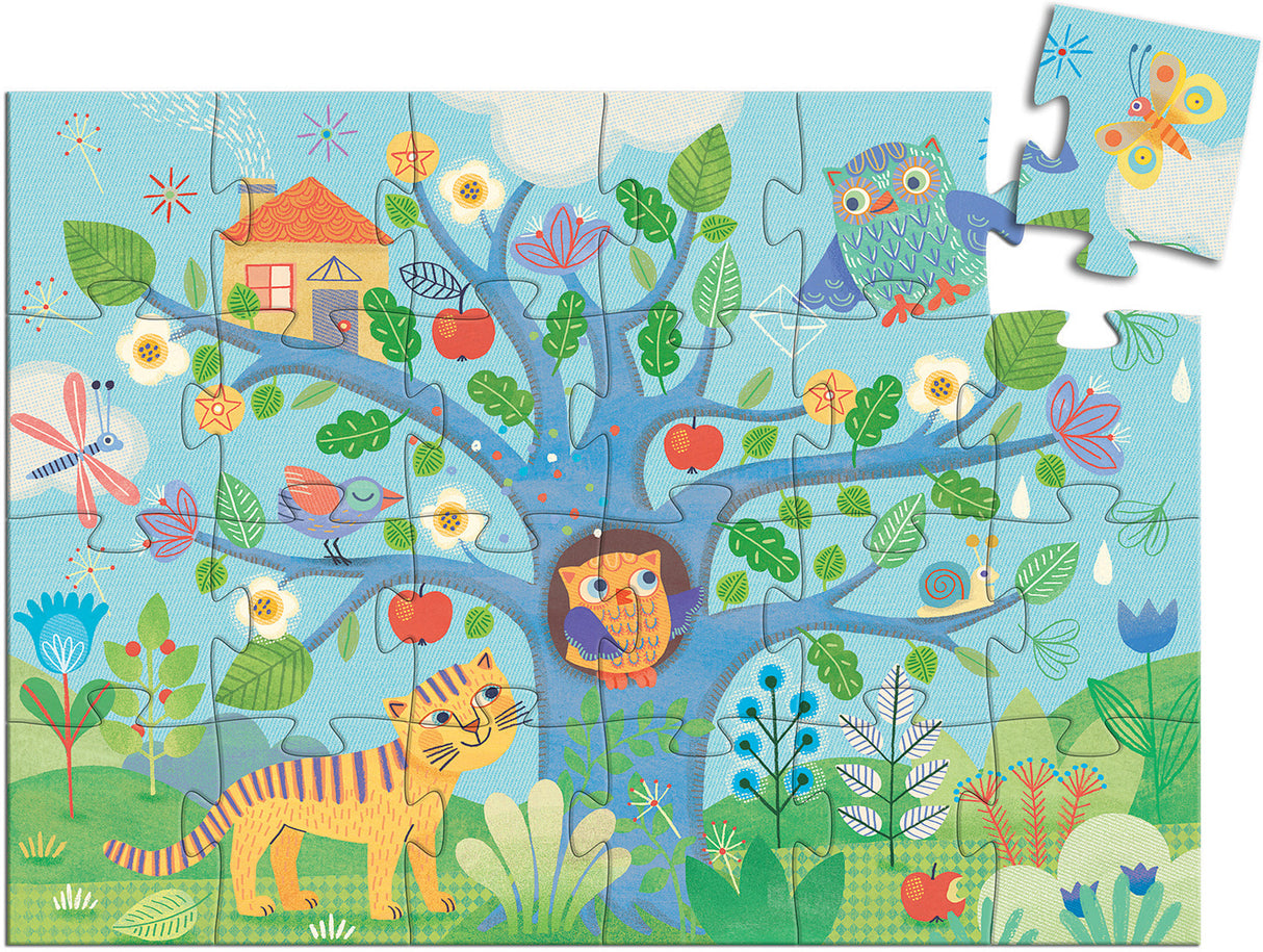 Silhouette Puzzles - Hello Owl - 24pcs
