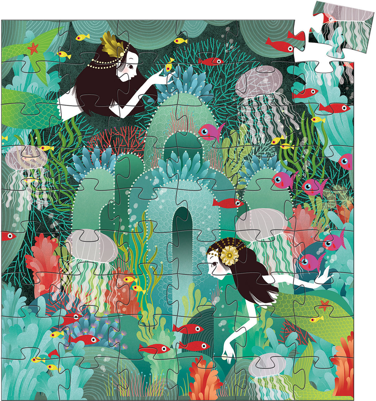 Silhouette Puzzles Aquadic Paradise - 54pcs