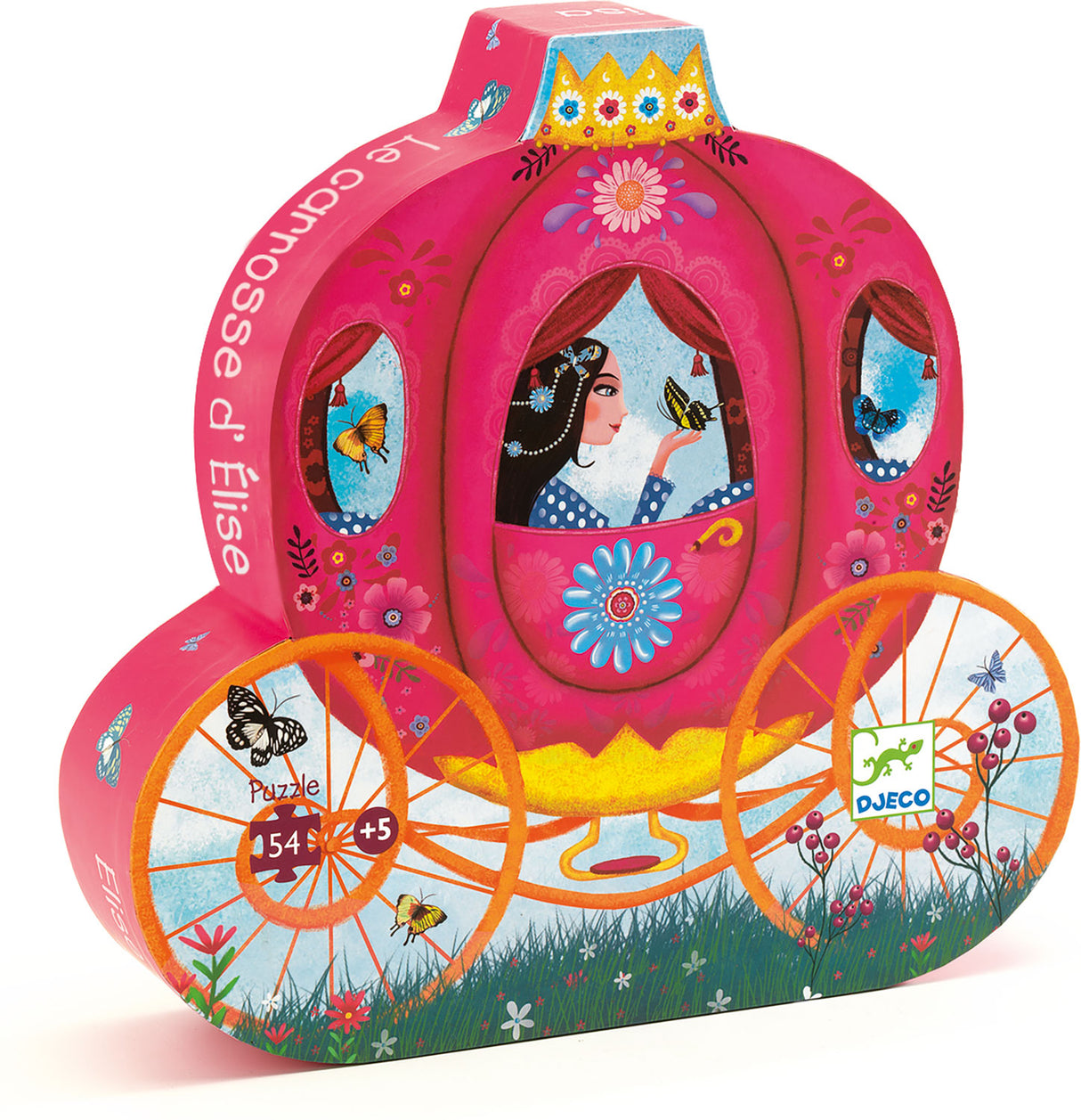 Silhouette Puzzles - Elise's Carriage - 54pcs