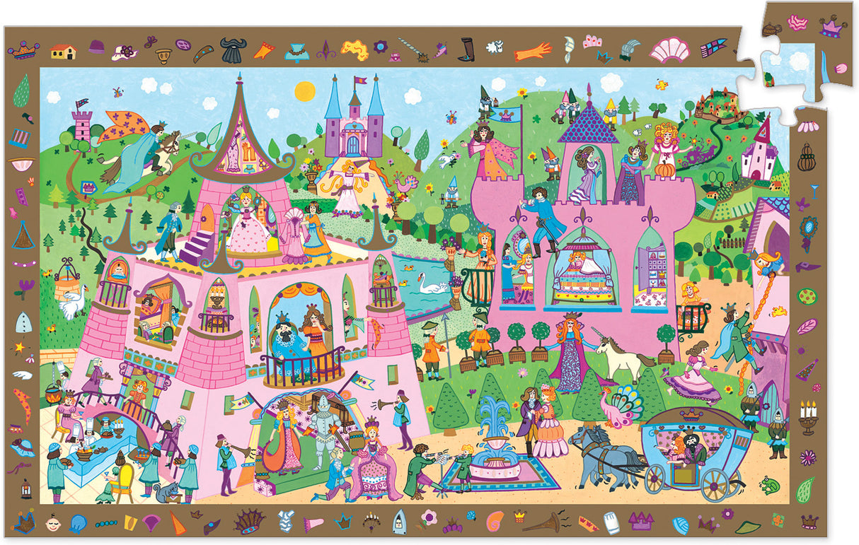 Observation Puzzles - Princess - 54pcs