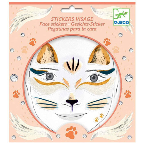 Face Stickers Cat