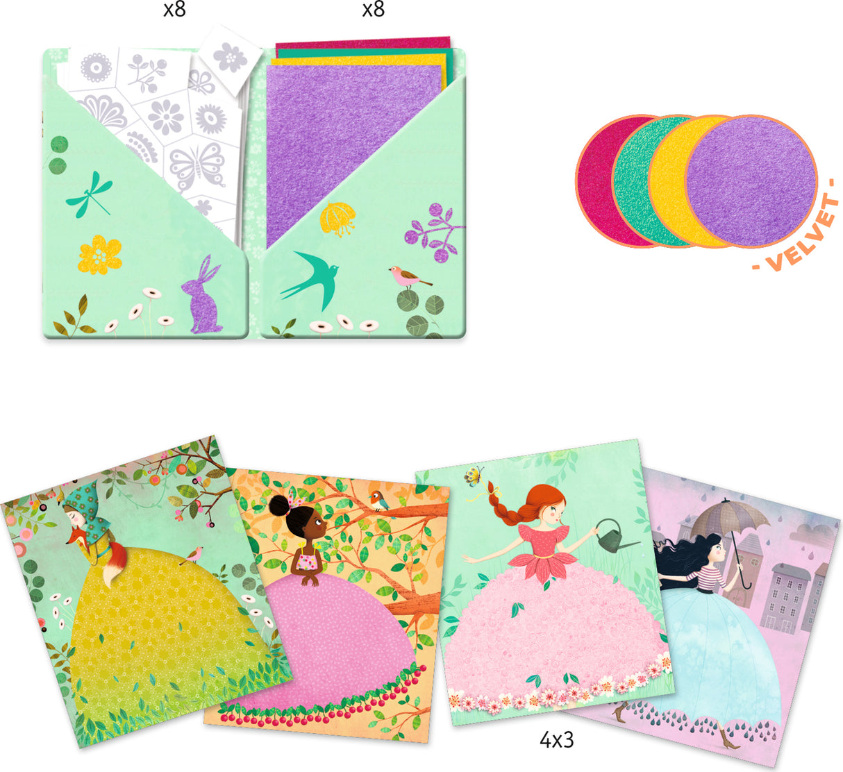 Artistic Patch Maidens velvet