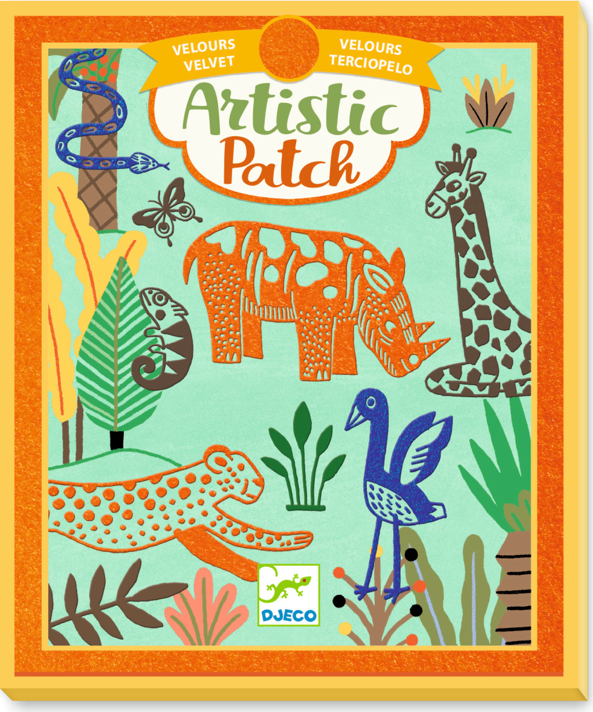 Artistic Patch Wilderness velvet