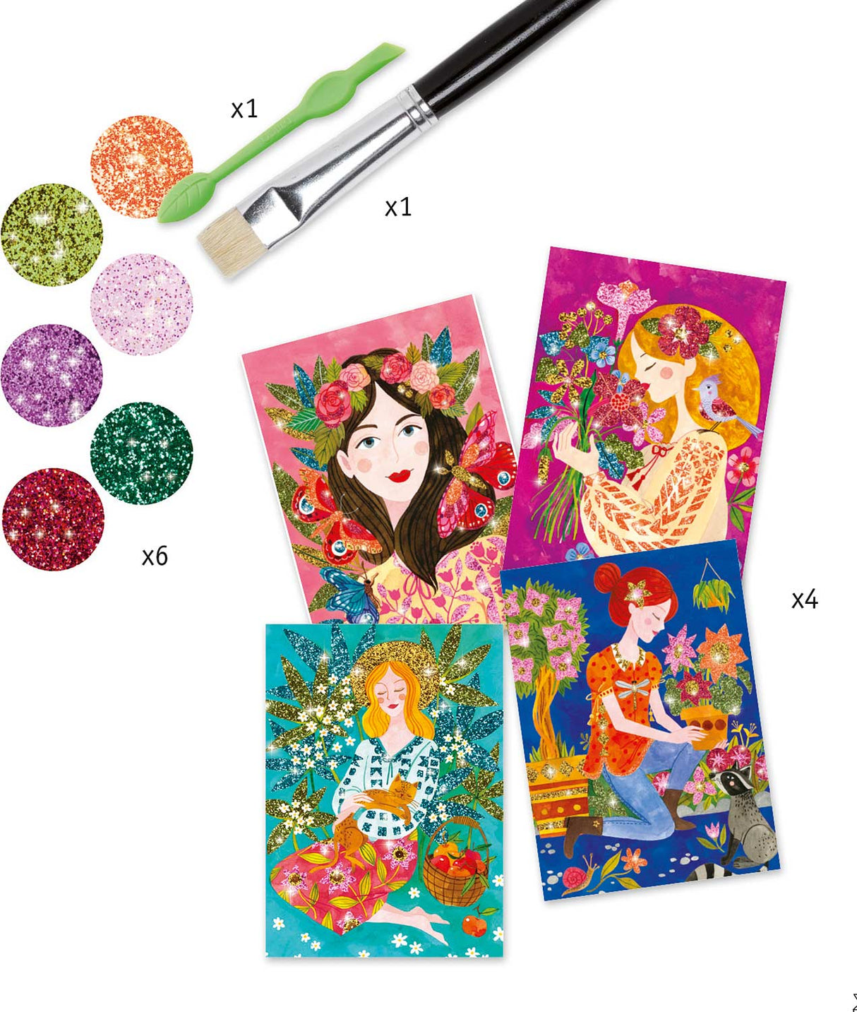 Glitter Boards - The Scent Of Flowers