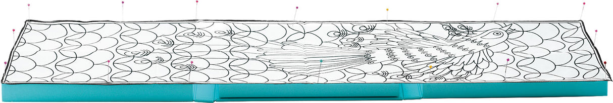 Silk Painting - Peacock