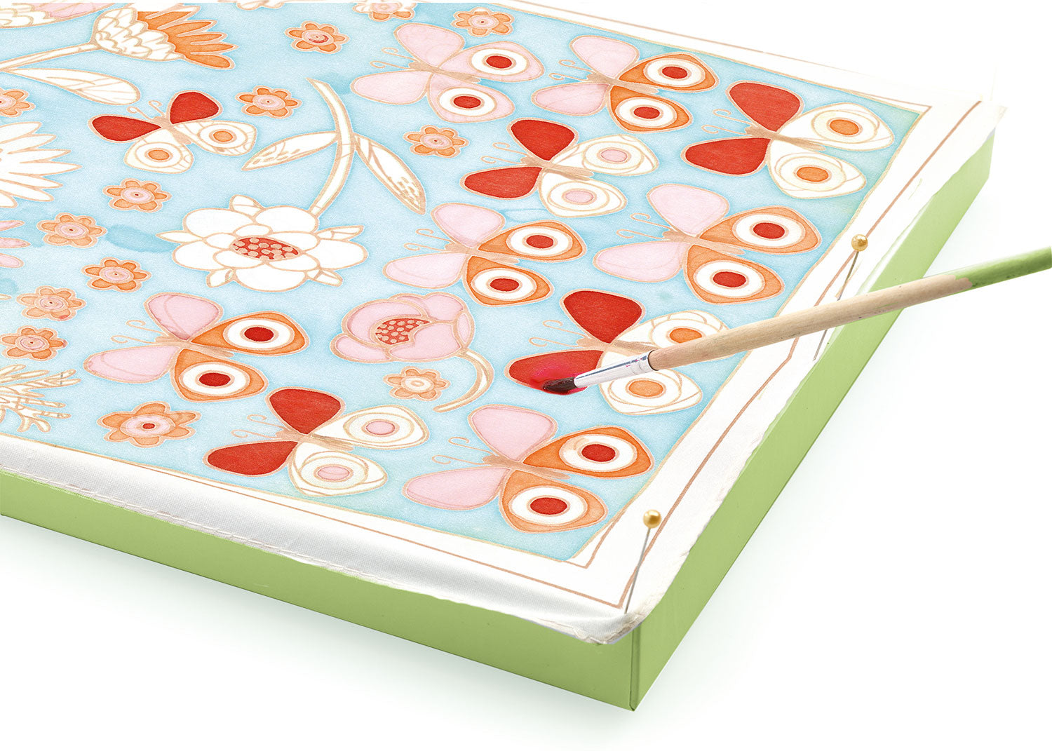 Silk Painting - Butterflies