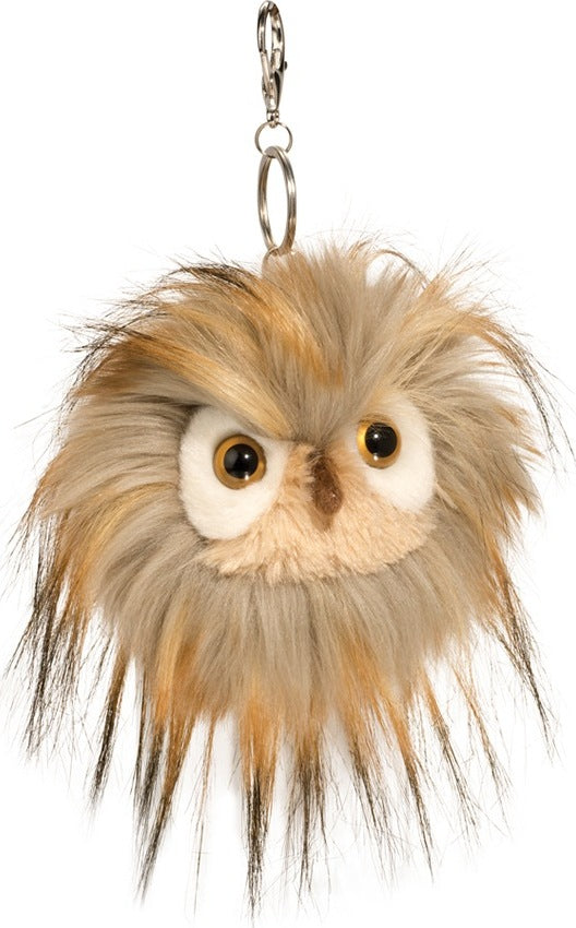 Owl Pom Clip