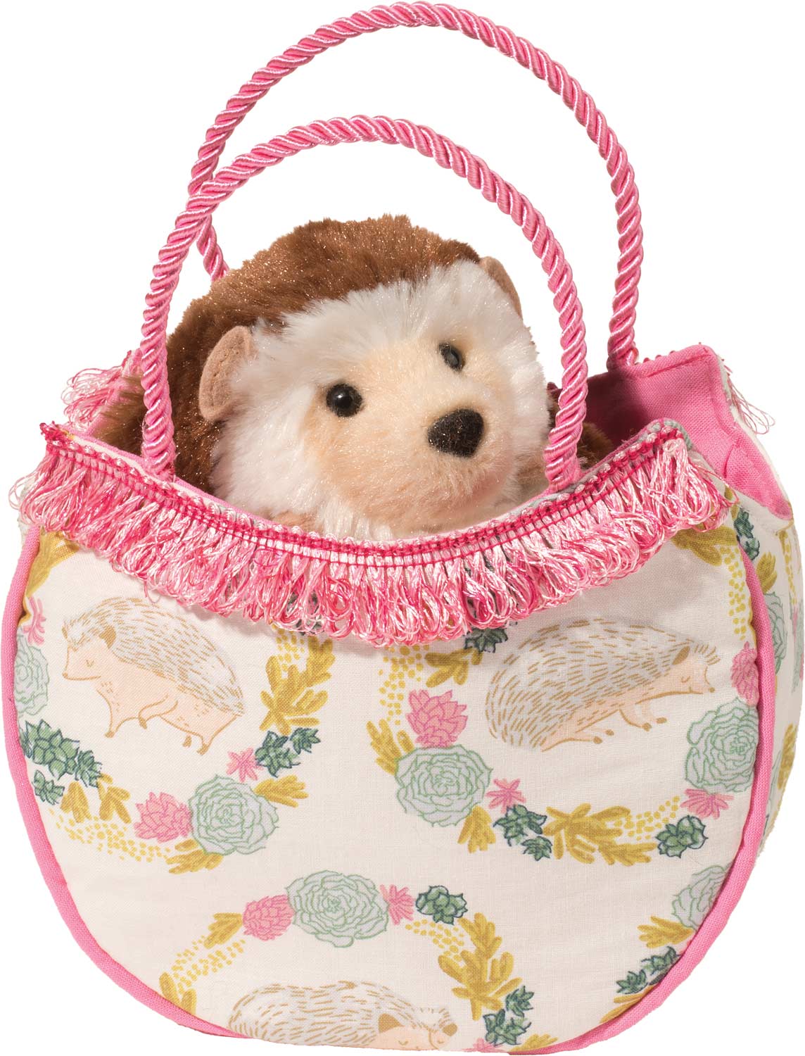 Raspberry Cream Sak with Golden Retriever