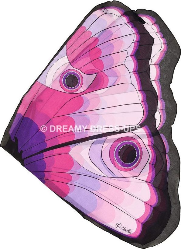 Dreamy Dress-Ups butterfly wings with glitter pink