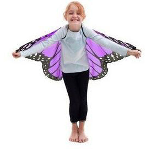 Dreamy Dress-Ups monarch wings with glitter purple