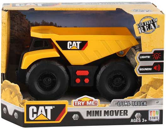 Cat Mini Mover Dump Truck In Box W/Lights & Sound