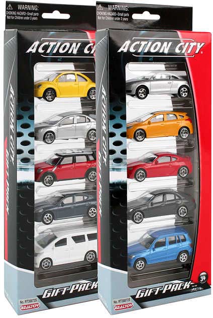 Street Car 5 Piece Vehicle Gift Set