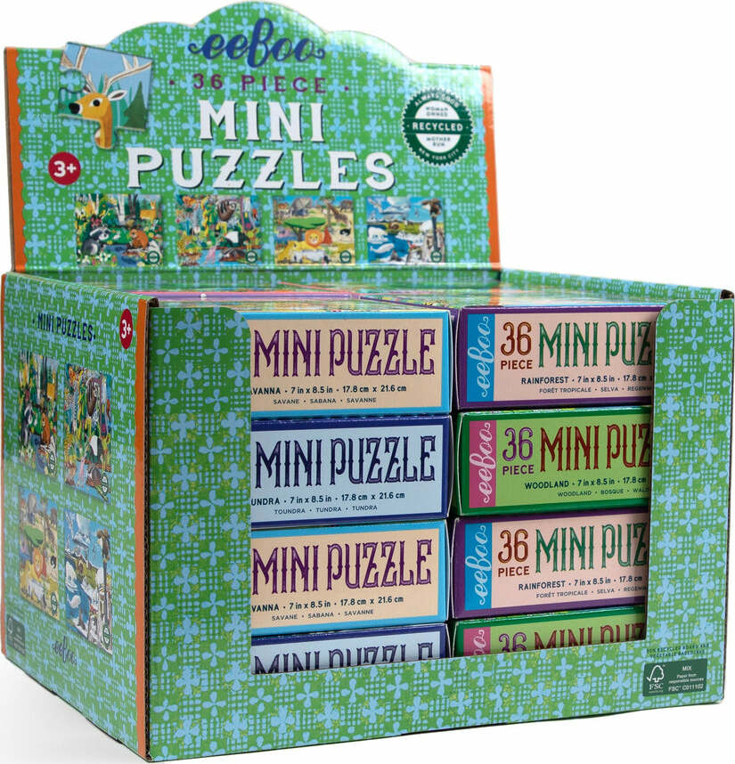 Wild Habitats Miniature Puzzle (assorted)
