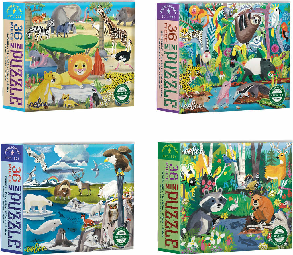 Wild Habitats Miniature Puzzle (assorted)