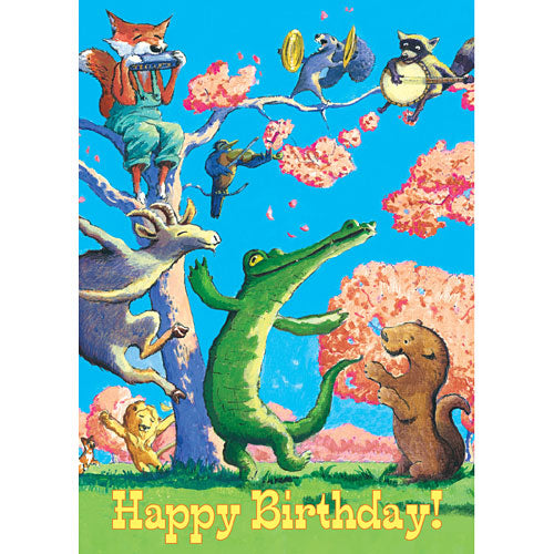 Dancing Animals and Blossoms