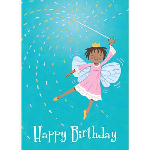 Little Fairy With Wand Birthday