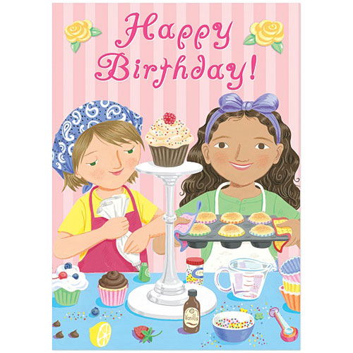 Birthday Cupcakes Birthday Card