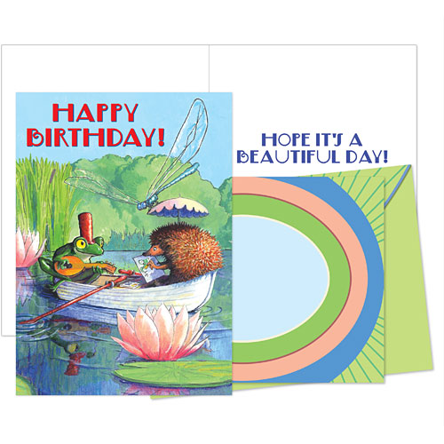 Boat Ride Birthday Card