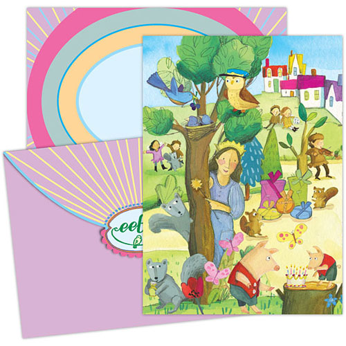 Surprise Party Birthday Card