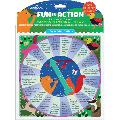 Woodland Fun In Action Spinner Game